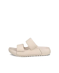 Women's ECCO® Cozmo PF Leather Two Strap Sandal