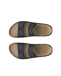 Men's ECCO® Cozmo Nubuck Two Strap Sandal
