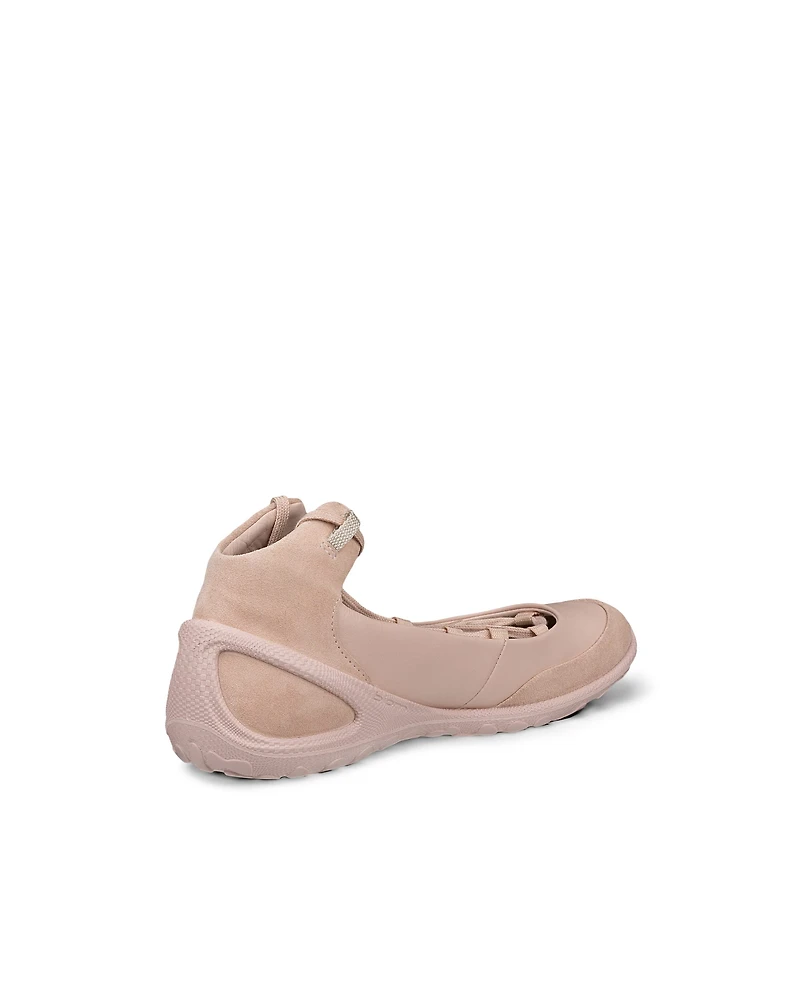 Women's ECCO® Biom Lite Leather Ballerina