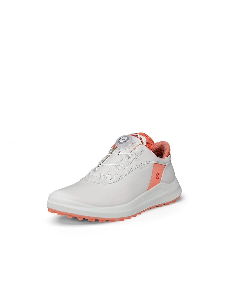 Women's ECCO® Golf Core Leather Waterproof Golf Shoe