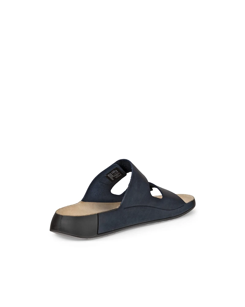 Men's ECCO® Cozmo Nubuck Two Strap Sandal