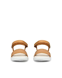 Women's ECCO® Soft Sandal Nubuck Two Strap Sandal