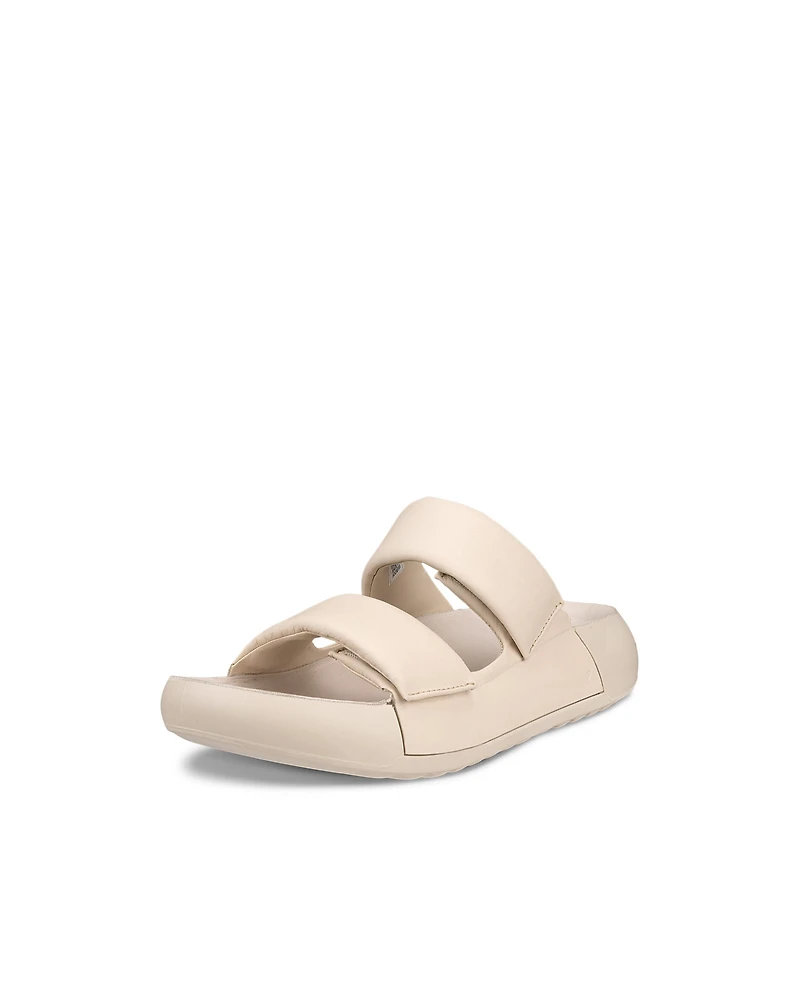 Women's ECCO® Cozmo PF Leather Two Strap Sandal