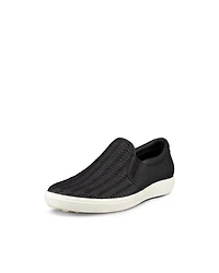 Women's ECCO® Soft 7 Leather Slip-On Sneaker