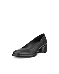Women's ECCO® Sculpted LX 35 Leather Block-Heel Pump