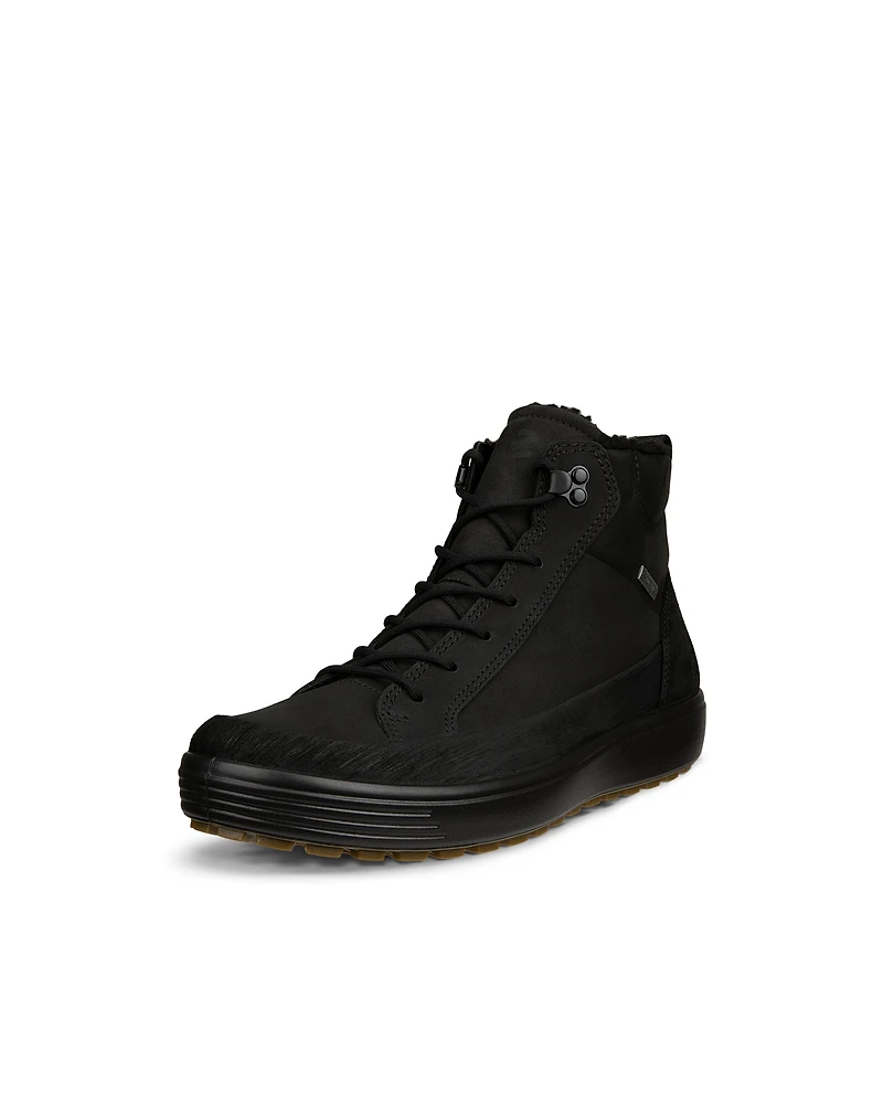 Men's ECCO® Soft 7 Tred Leather Gore-Tex High-Top Boot