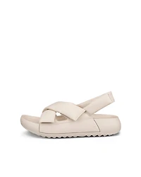 Women's ECCO® Cozmo Platform Leather Sandal