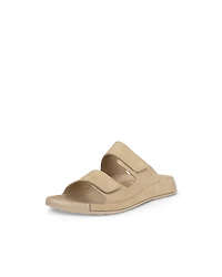 Men's ECCO® Cozmo Nubuck Two-Strap Sandal
