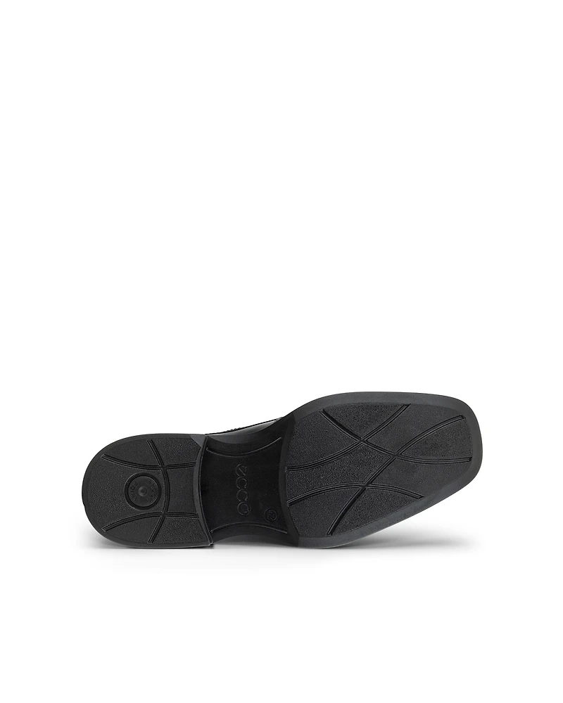 Men's ECCO® New Jersey Leather Bike-Toe Derby Shoe