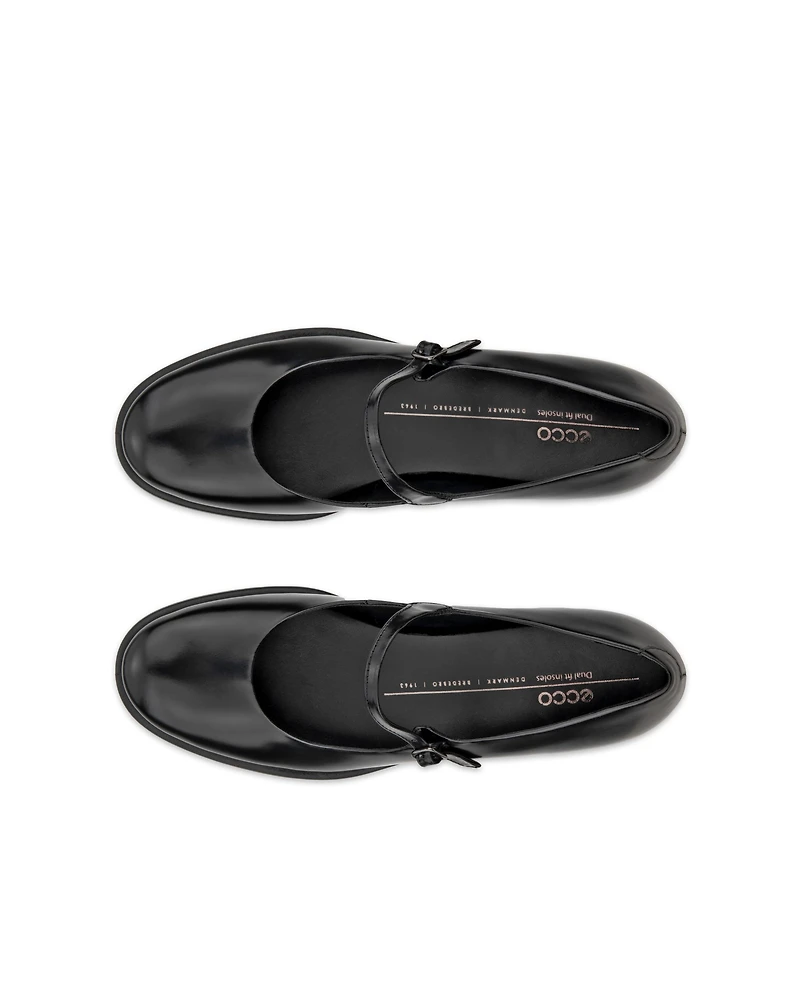Women's ECCO® Sculpted LX 35 Leather Block-Heel Pump
