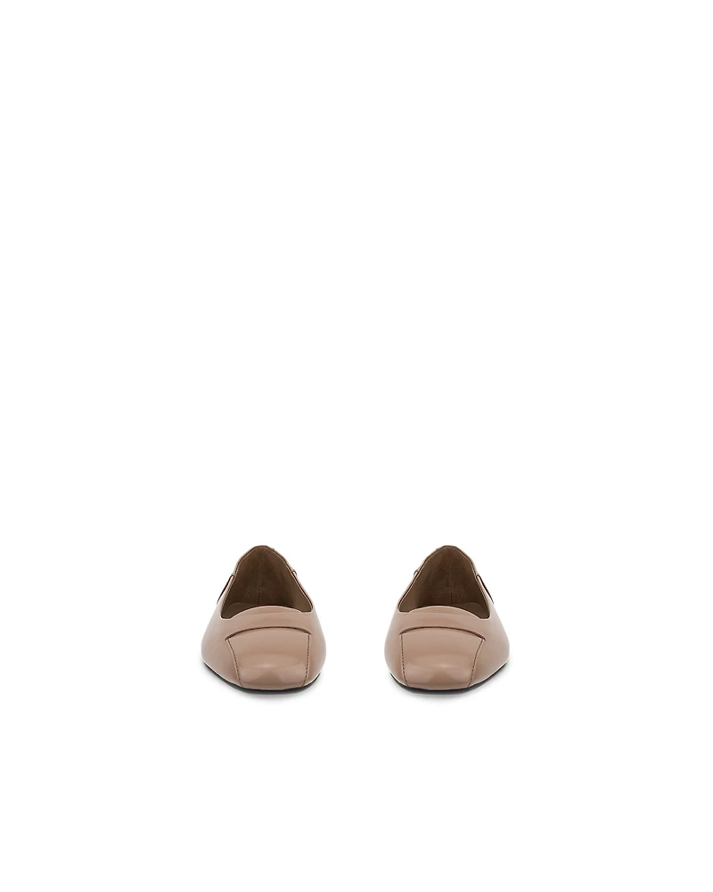 Women's ECCO® Margot Leather Ballerina Flat