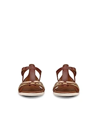 Women's ECCO® Flash Leather T-Bar Sandal