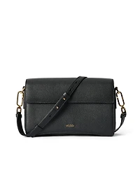 ECCO® Pinch Pebbled Leather Large Crossbody Bag