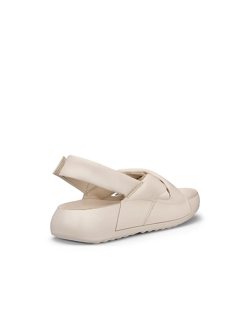 Women's ECCO® Cozmo Platform Leather Sandal