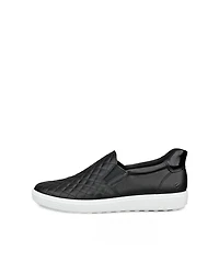 Women's ECCO® Soft 7 Leather Slip-On Shoe