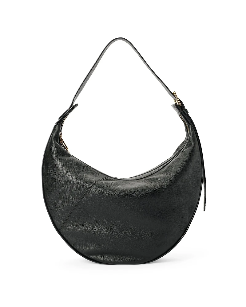 ECCO® Fortune Soft Pebbled Leather Large Shoulder Bag