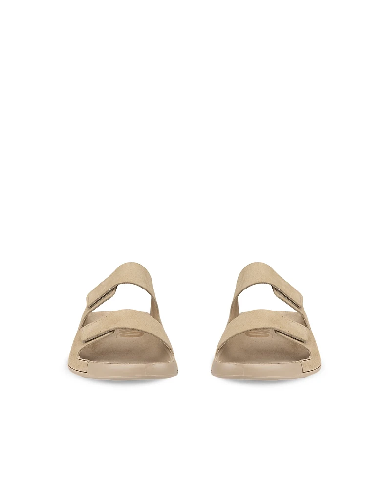 Men's ECCO® Cozmo Nubuck Two-Strap Sandal