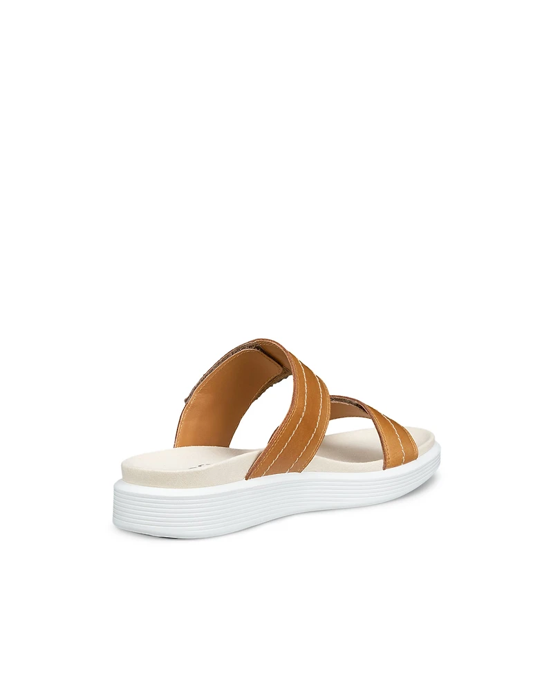 Women's ECCO® Soft Sandal Nubuck Slide