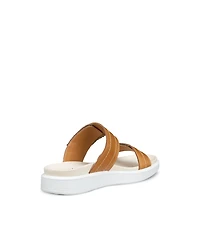 Women's ECCO® Soft Sandal Nubuck Slide