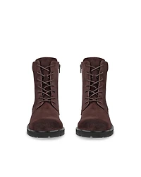 Women's ECCO® METROPOLE VIENNA Suede Lace-Up Boot