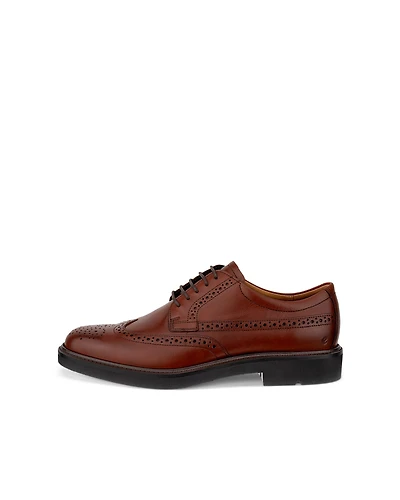 Men's ECCO® Metropole London Leather Brogue Shoe