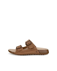 Women's ECCO® Cozmo Suede Two Strap Sandal