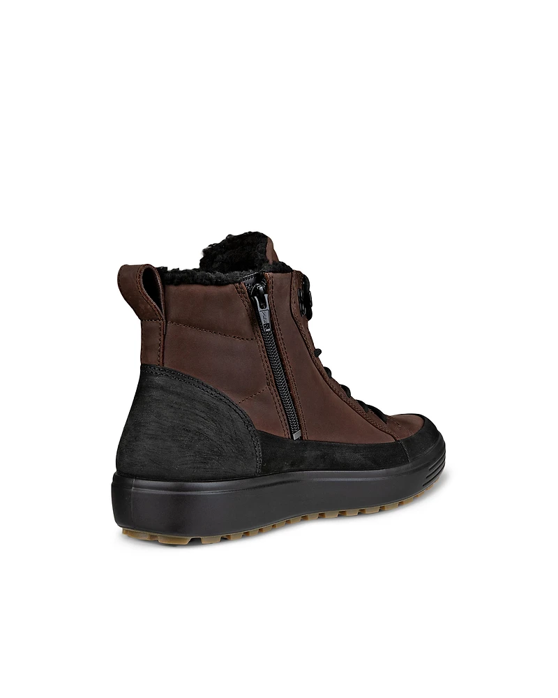 Men's ECCO® Soft 7 Tred Nubuck Gore-Tex High-Top Boot