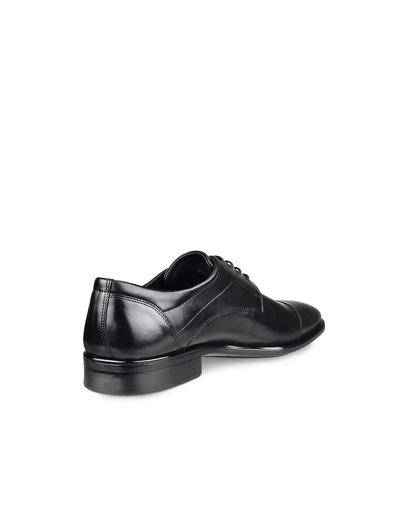 Men's ECCO® Citytray Leather Derby Shoe