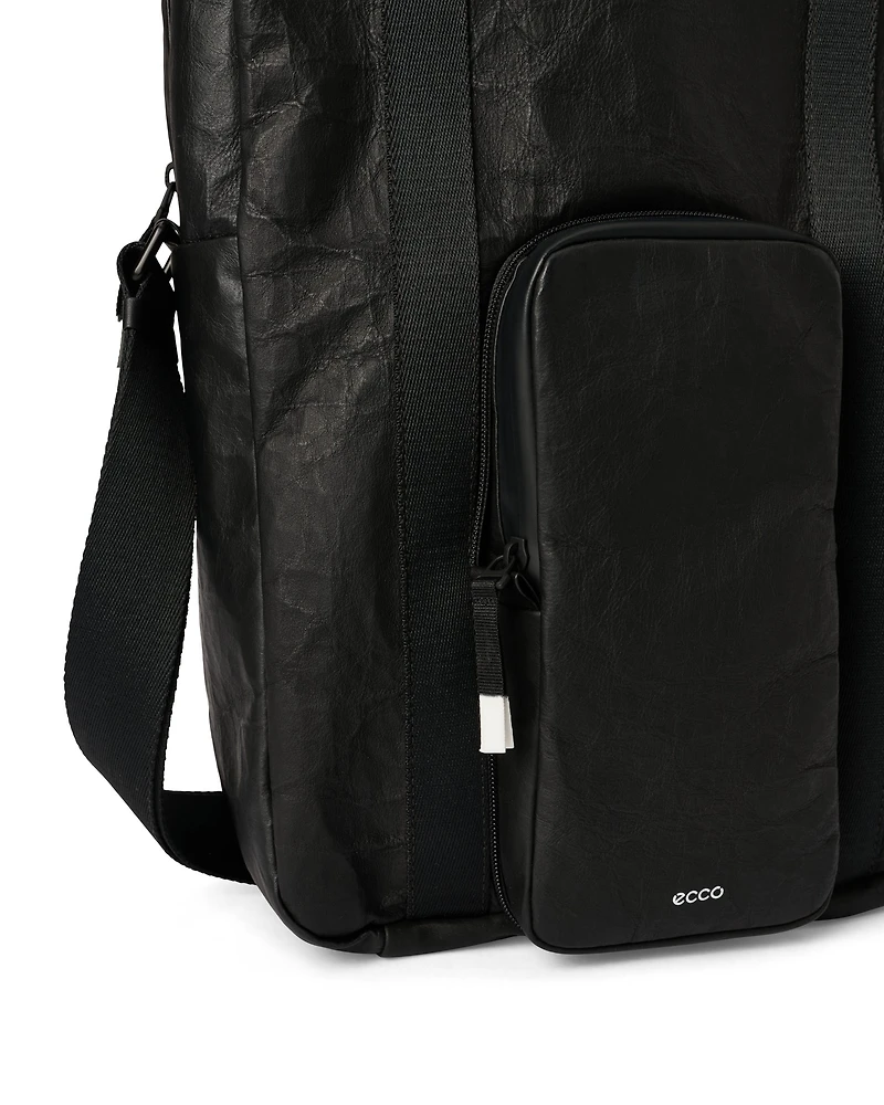 ECCO® Tote Packable North-South Leather Tote Bag