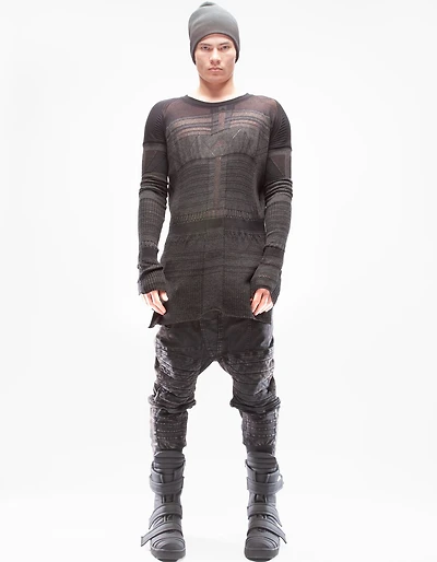 DEMOBAZA MEN TOP GRAPHITE CENTER F23