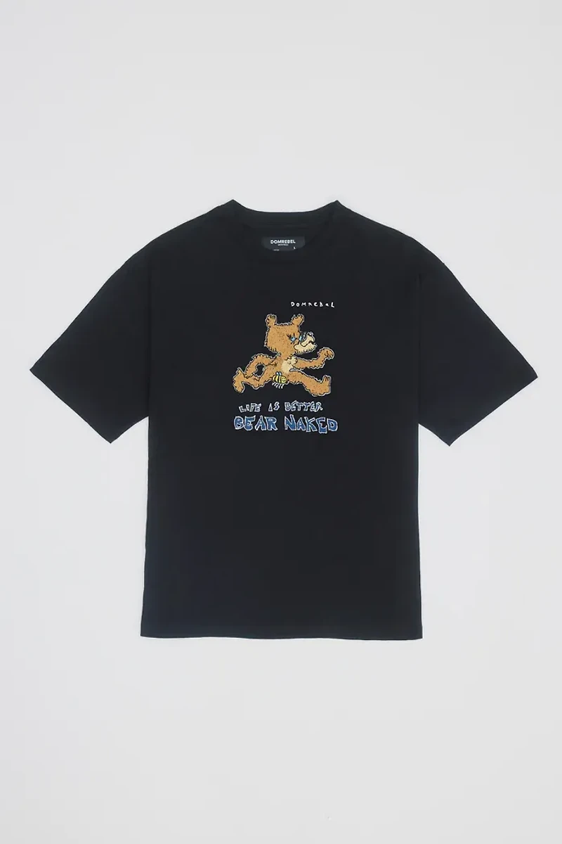 DOMREBEL UNISEX TEE SHIRT S24 BARE