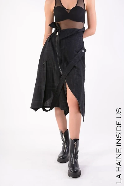 LA HAINE INSIDE US WOMEN SKIRT S24 LW686
