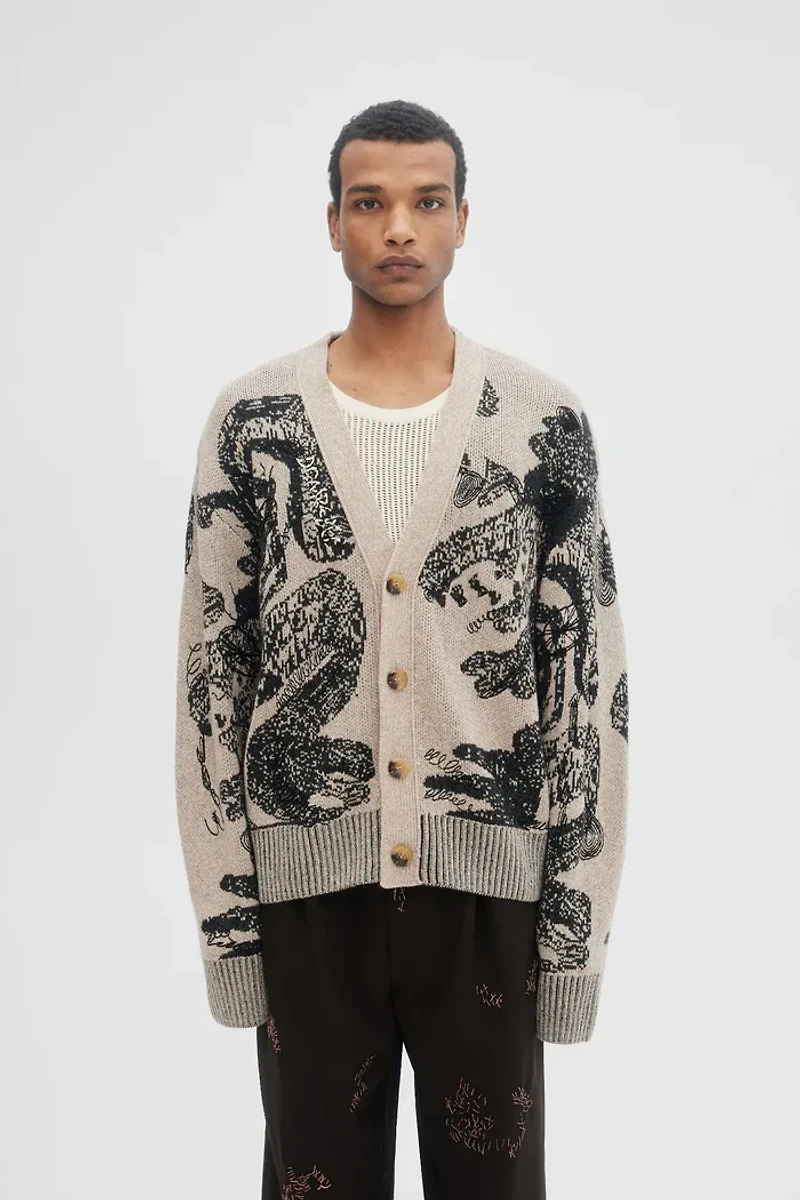 DOMREBEL UNISEX CARDIGAN F24 HAO