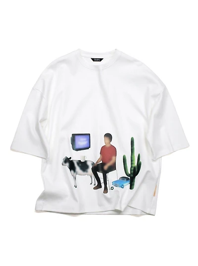 TEE LIBRARY UNISEX SHIRT F24 53OT