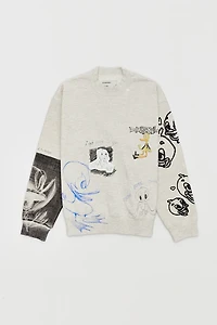 DOMREBEL UNISEX SWEATSHIRT S25 BEAKER SWEAT