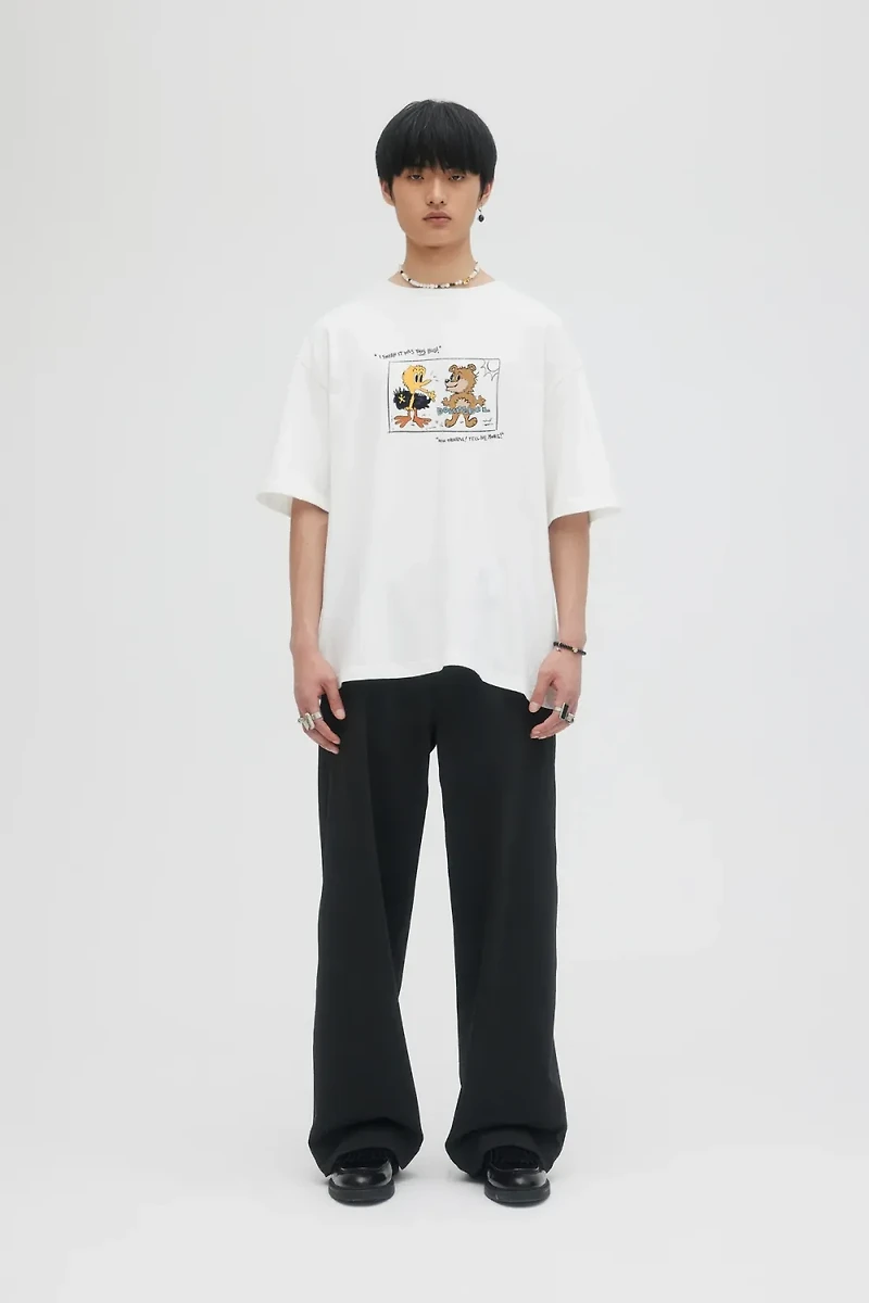DOMREBEL UNISEX TEE SHIRT S24 HUGE
