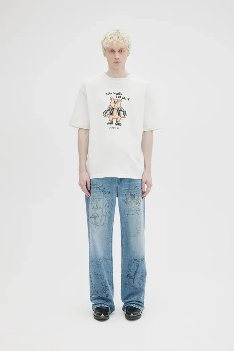DOMREBEL UNISEX T-SHIRT F24 HANDOUT