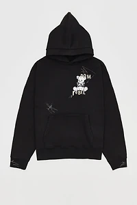 DOMREBEL UNISEX HOODIE S25 GLOOMY SWEAT