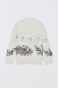 DOMREBEL UNISEX SWEATSHIRT S25 HOPS SWEAT