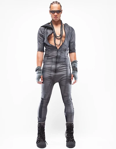 DEMOBAZA MEN OVERALL S24 NET CABIN M