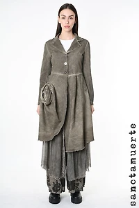 SANCTAMUERTE WOMEN COAT F24 SM476