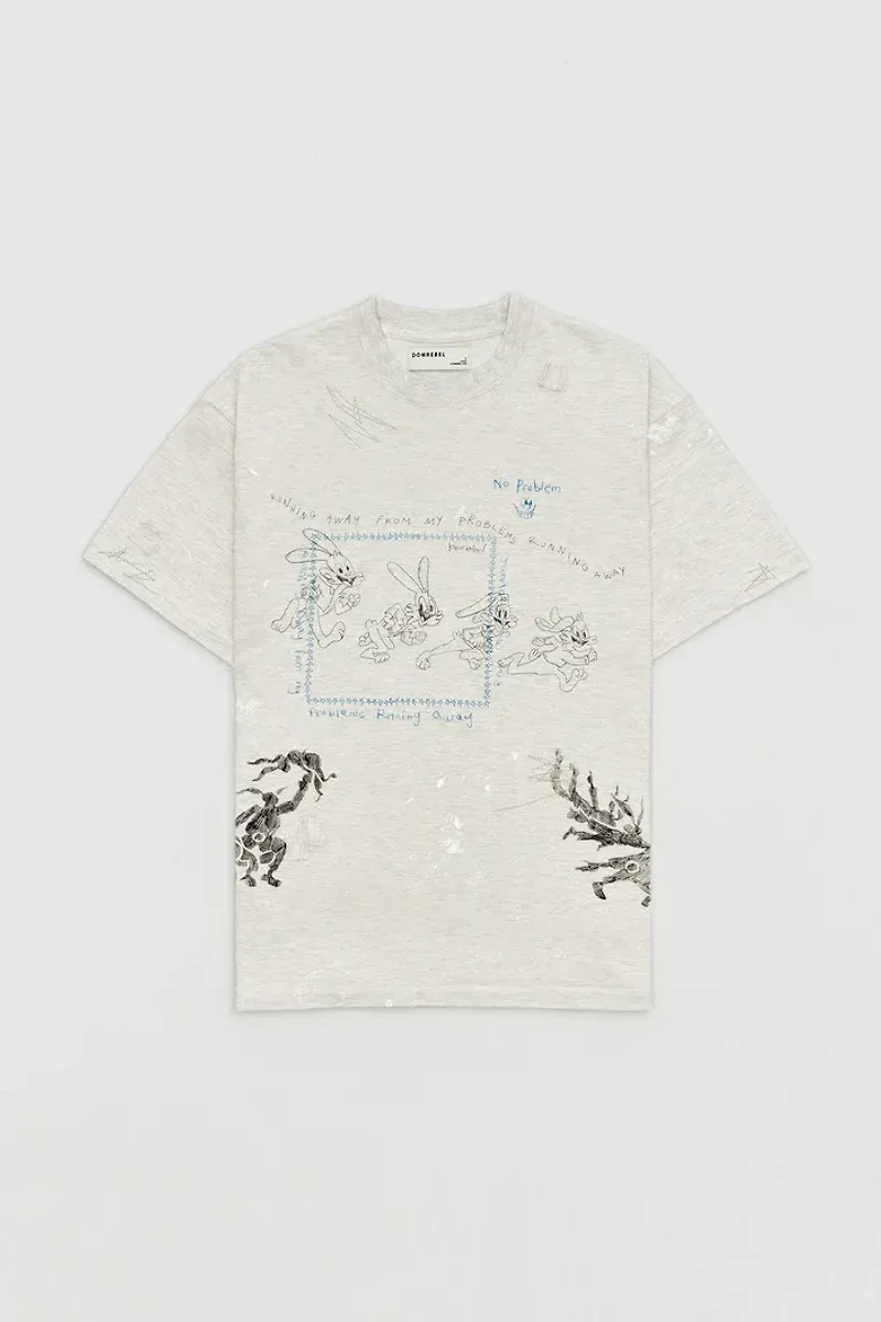 DOMREBEL UNISEX TEE SHIRT S25 HOPS T