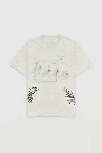 DOMREBEL UNISEX TEE SHIRT S25 HOPS T