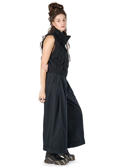 STUDIO B3 WOMEN PANTS F24 TRAPES