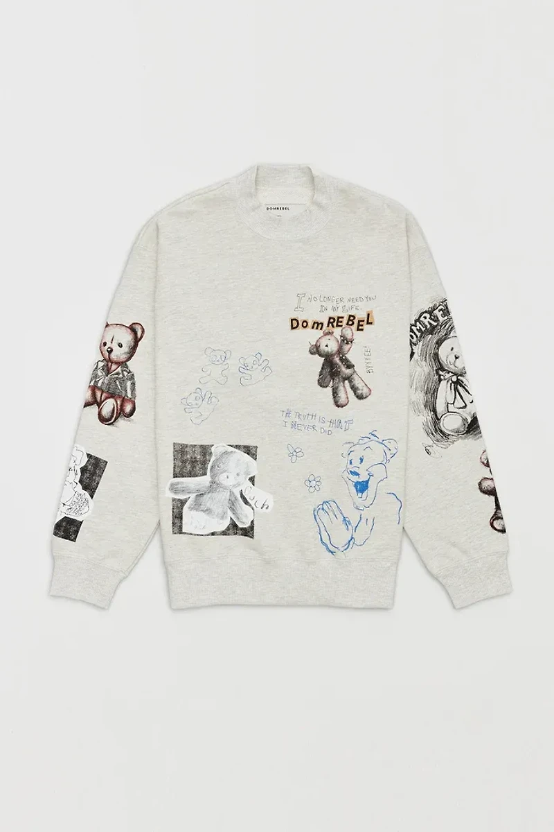 DOMREBEL UNISEX SWEATSHIRT S25 STUFFY SWEAT