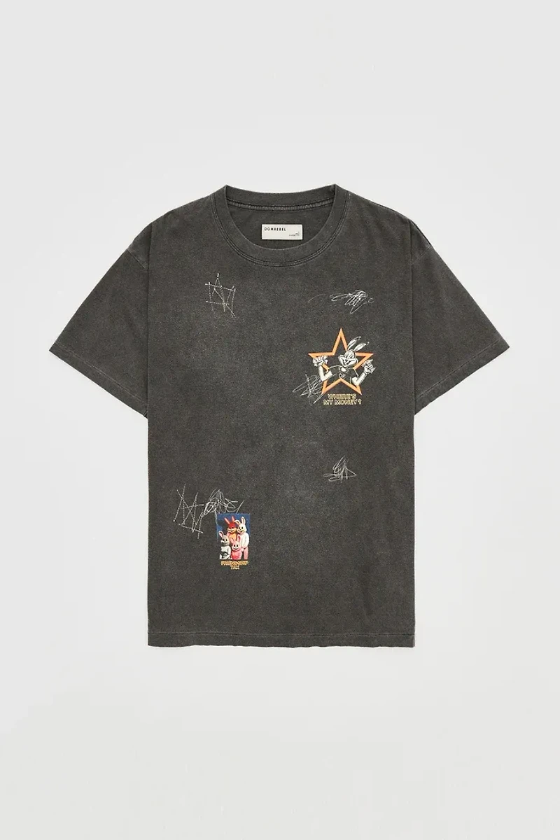 DOMREBEL UNISEX TEE SHIRT S25 BUNSTAR T
