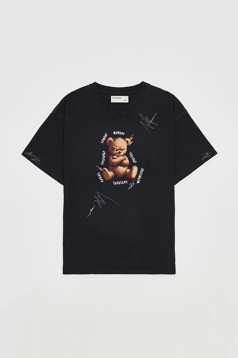 DOMREBEL UNISEX TEE SHIRT S25 WEEKDAYS T