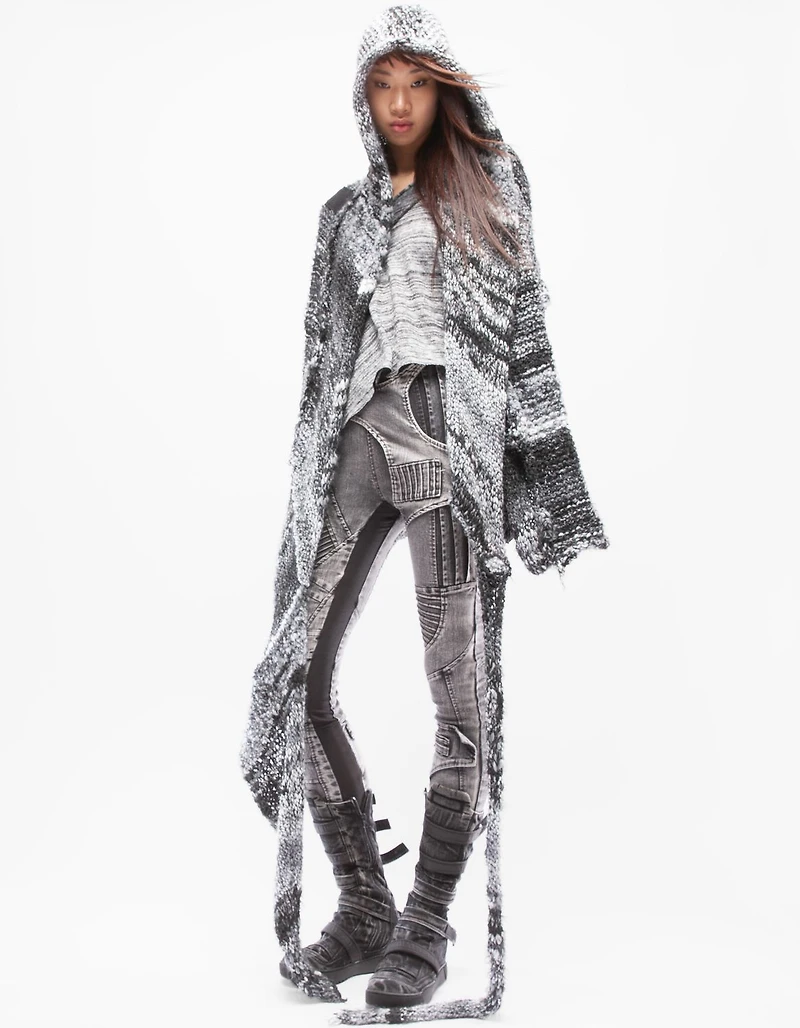 DEMOBAZA UNISEX SHAWL HOOD LIFE CODE F23