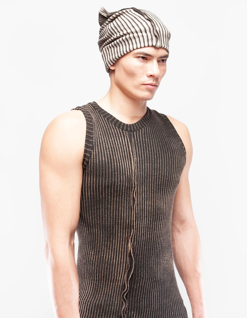 DEMOBAZA UNISEX BEANIE HAT FOSSIL F23