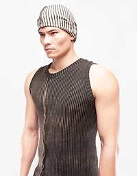 DEMOBAZA UNISEX BEANIE HAT FOSSIL F23